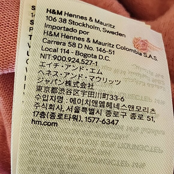 Divided by H&M Pink Crop Sweater | Size Large | Barbiecore Cozy Cute - Picture 12 of 12